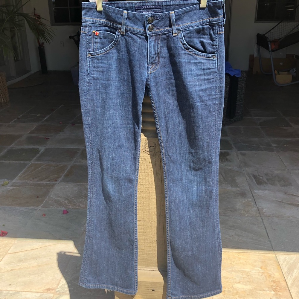 HUDSON BOOT CUT MEDIUM WASH WOMENS 28